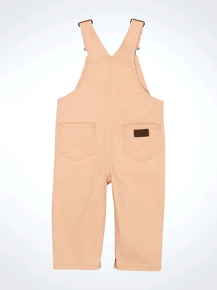 Girl's Wrangler Overall - Peach