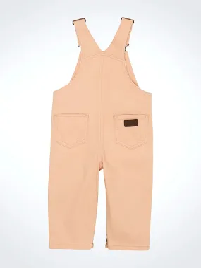 Girl's Wrangler Overall - Peach