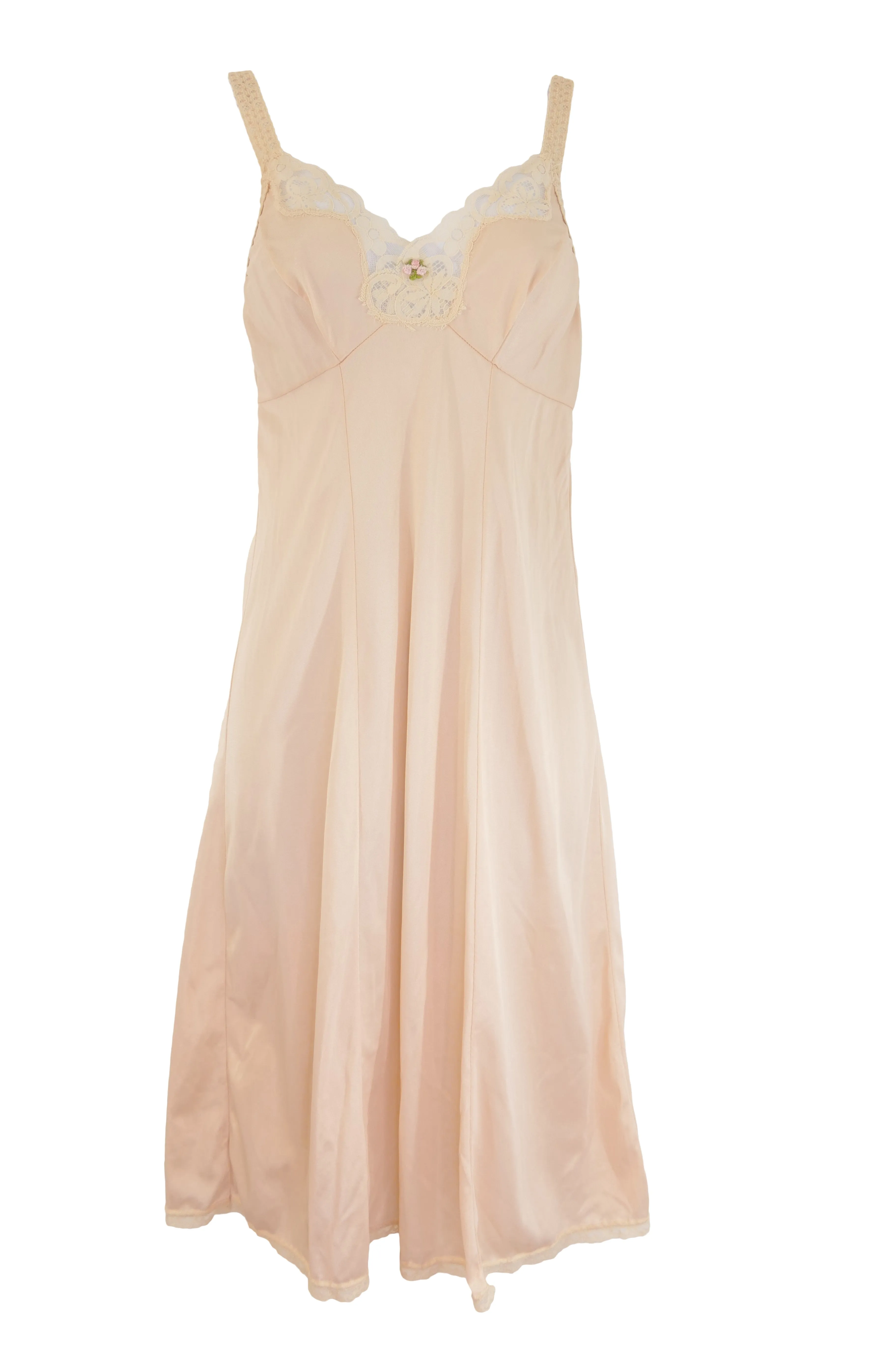 Give me AMORE Vintage Peach Slip Dress