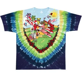 Grateful Dead Biplane Bears Youth T-Shirt