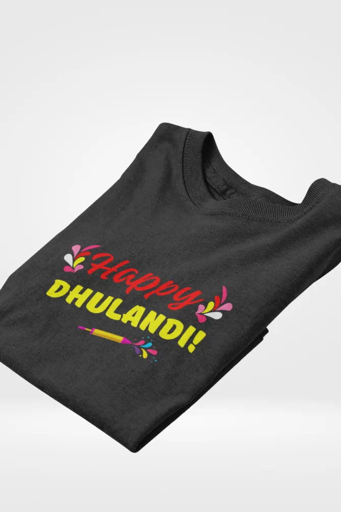Happy Dhoolivandan T-shirt for women
