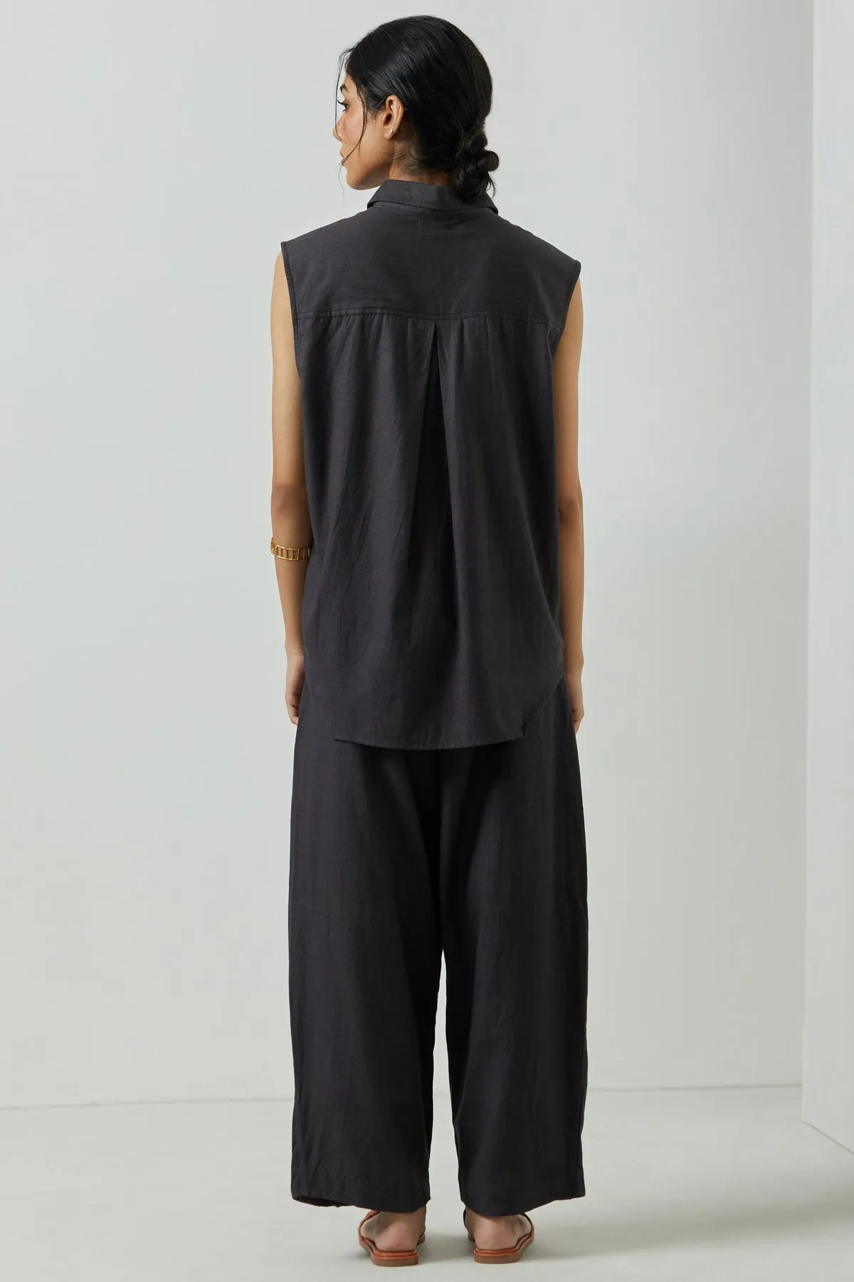 High Waist Layered Pants