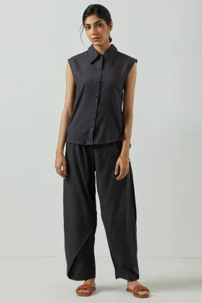 High Waist Layered Pants