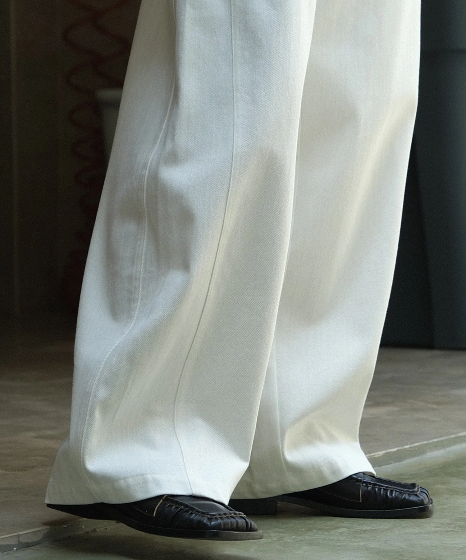 high waist wide leg pants