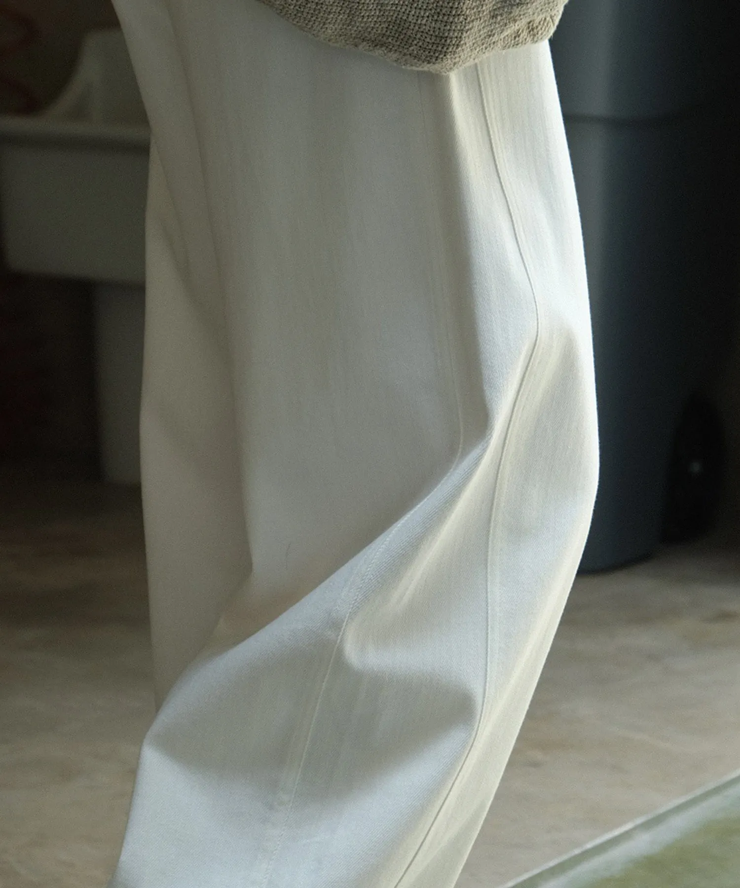 high waist wide leg pants