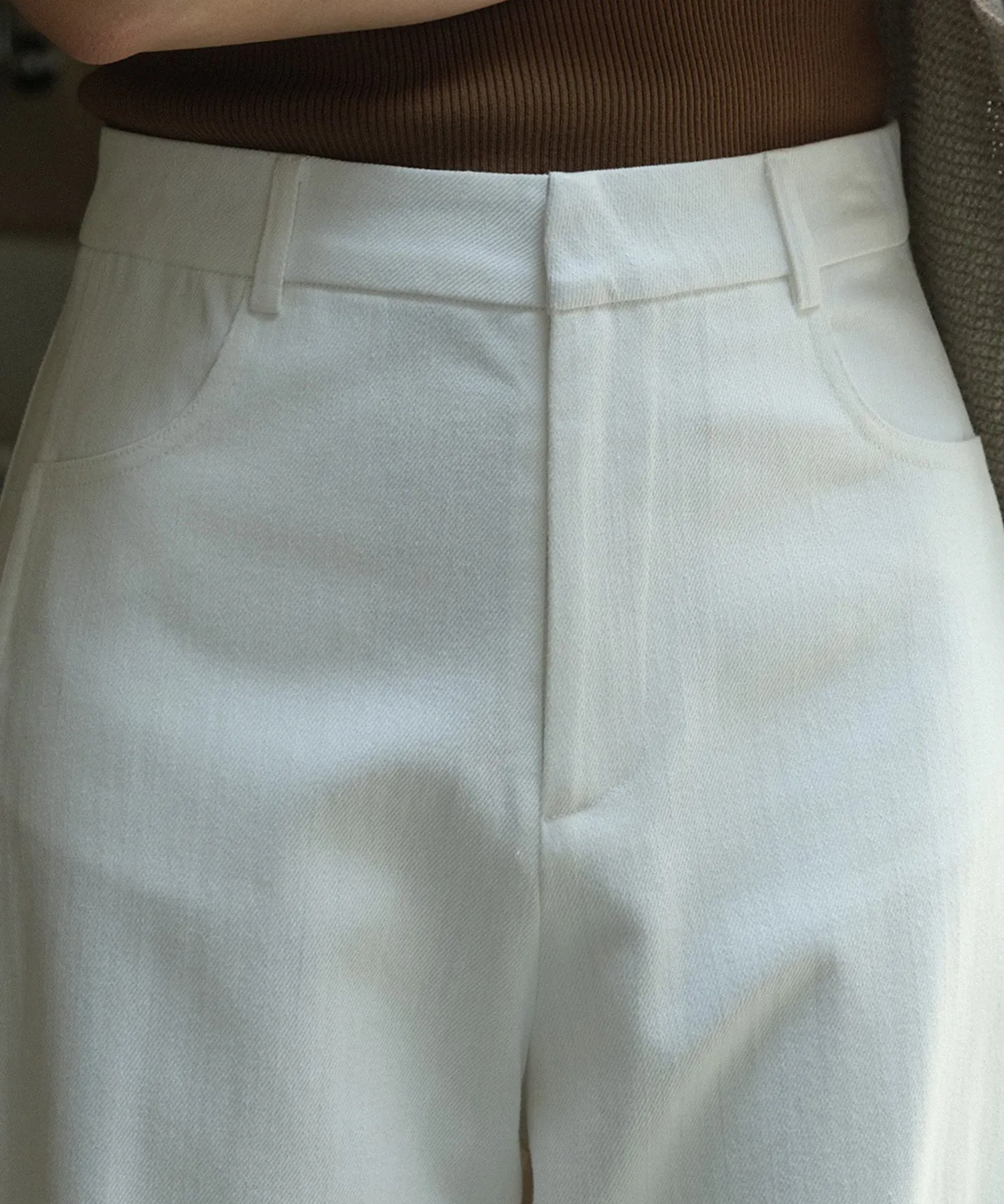 high waist wide leg pants