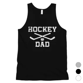 Hockey Dad Mens Best Devoted Kind Cool Father's Day Sleeveless Top