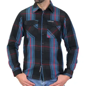 Hot Leathers FLM2012 Men's Long Sleeve The King Flannel Long Sleeve