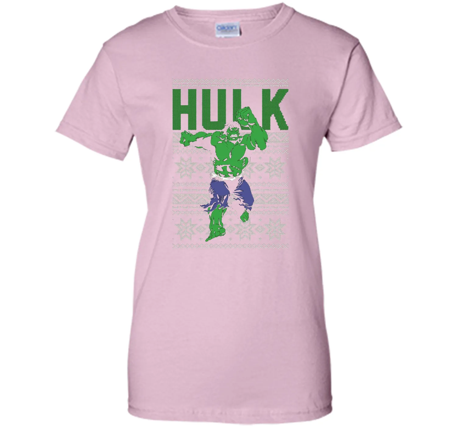 Hulk Ugly Christmas Sweater Graphic T-Shirt