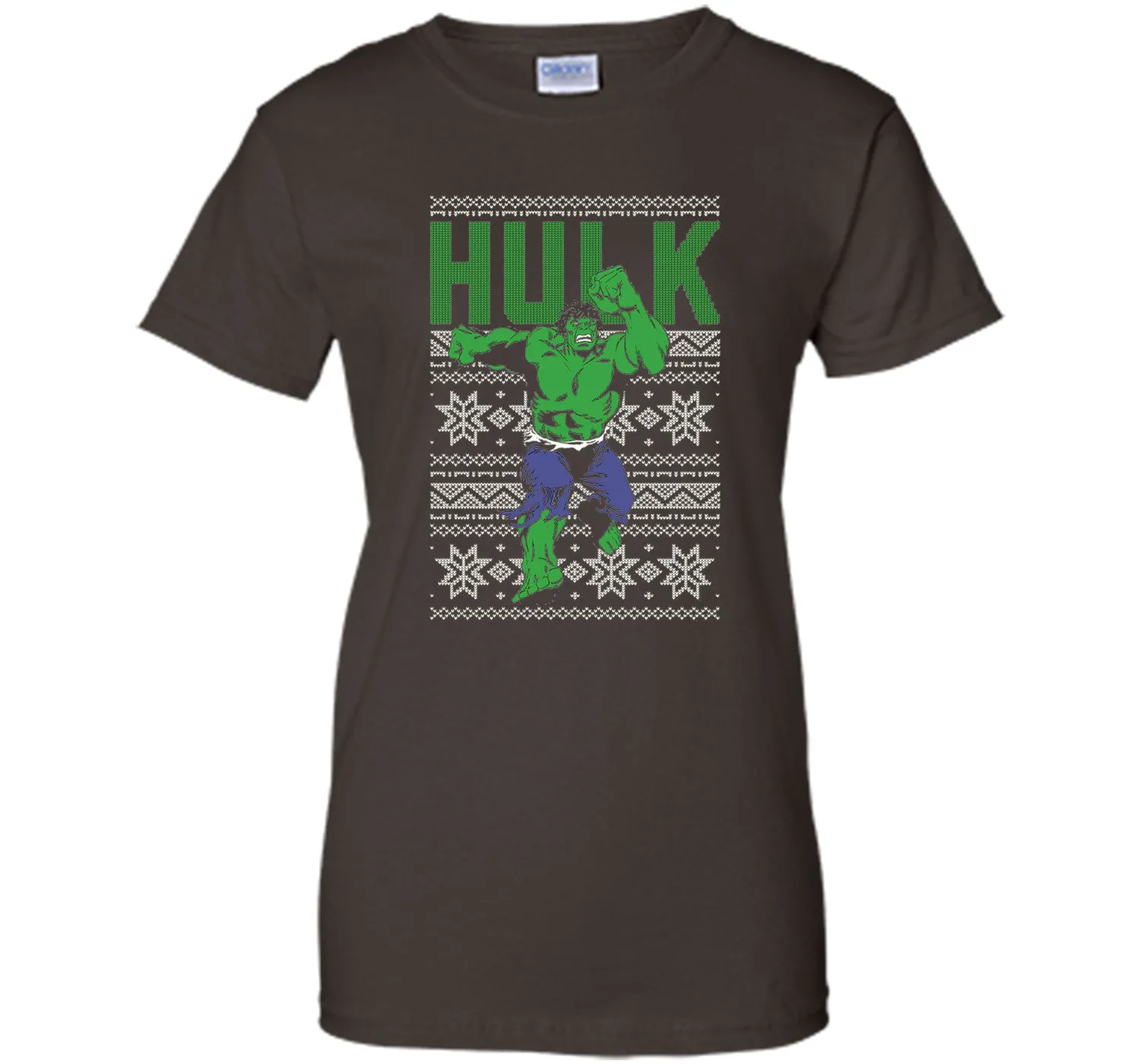 Hulk Ugly Christmas Sweater Graphic T-Shirt