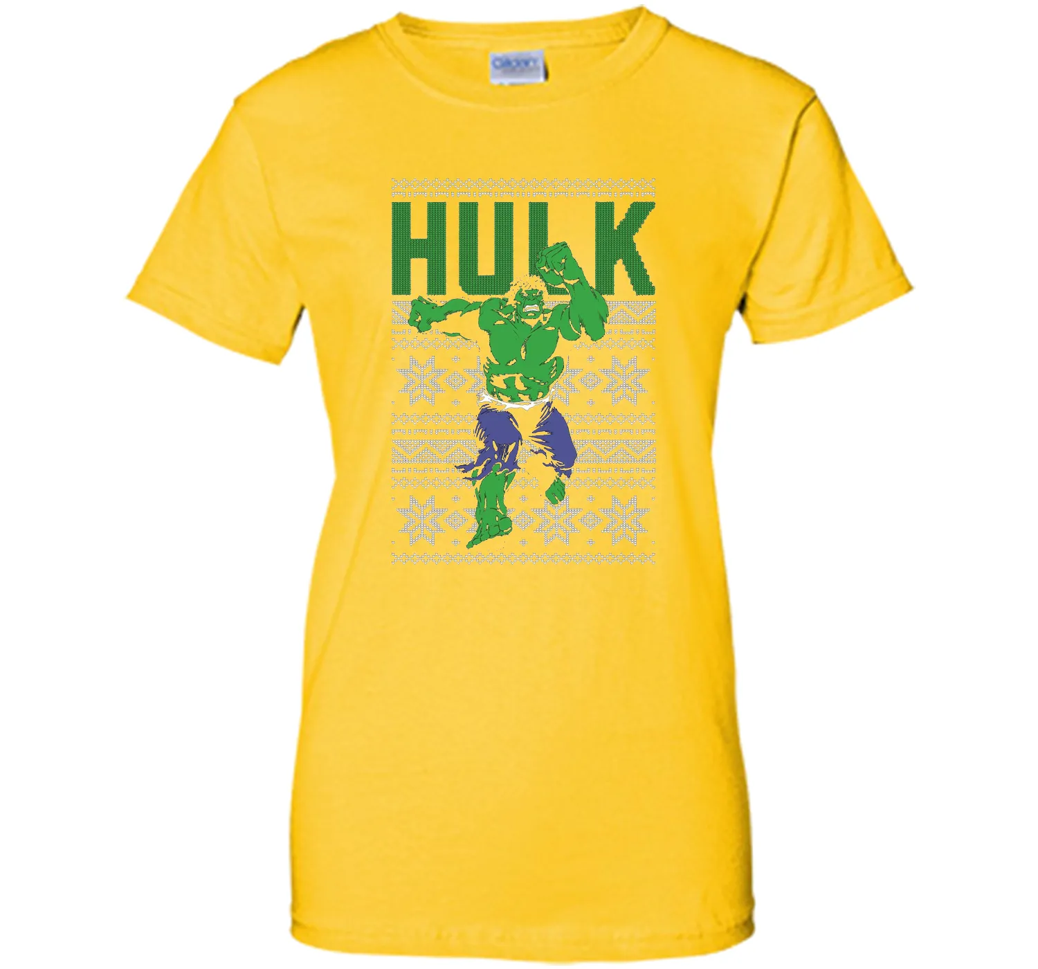 Hulk Ugly Christmas Sweater Graphic T-Shirt