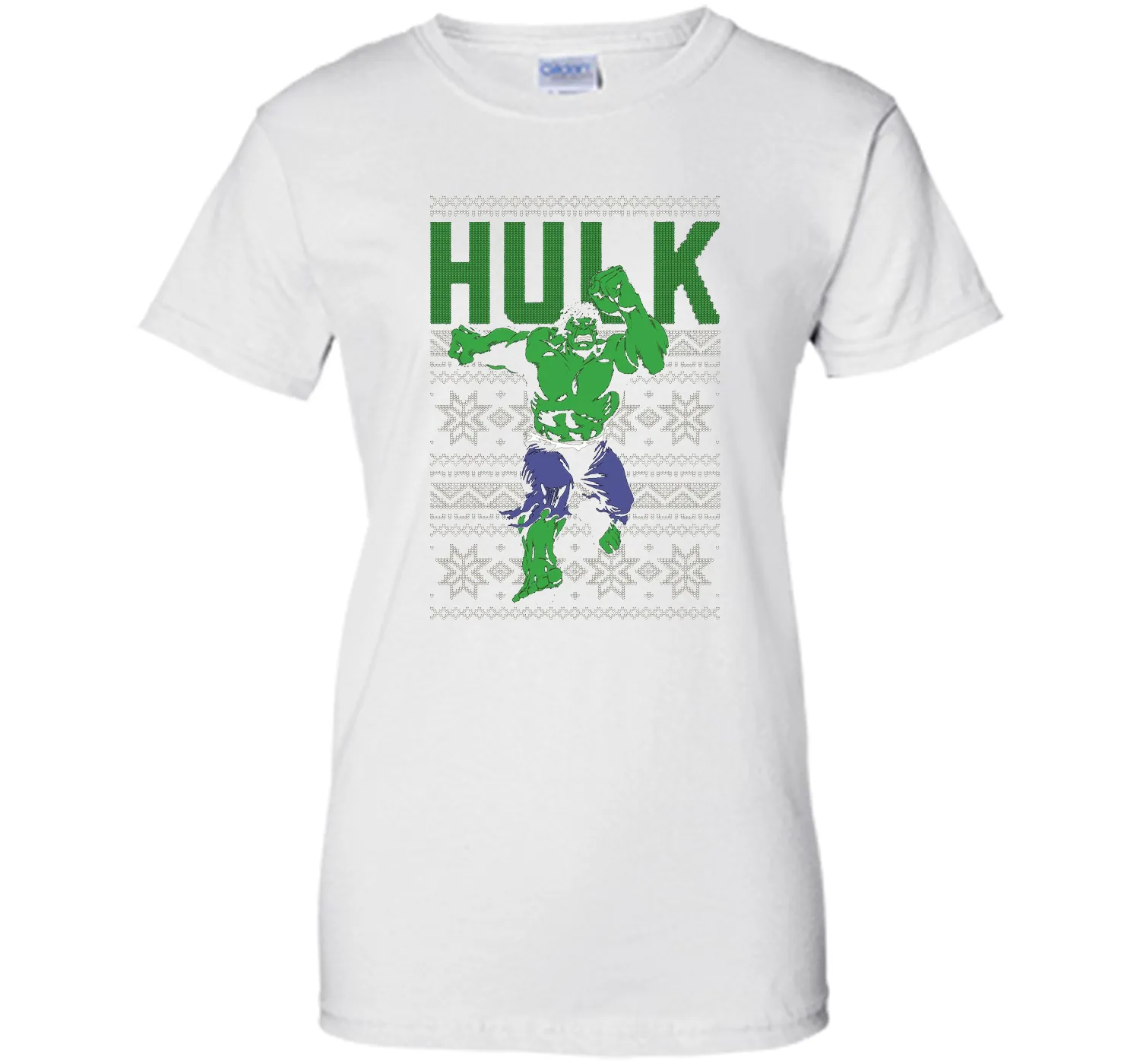 Hulk Ugly Christmas Sweater Graphic T-Shirt