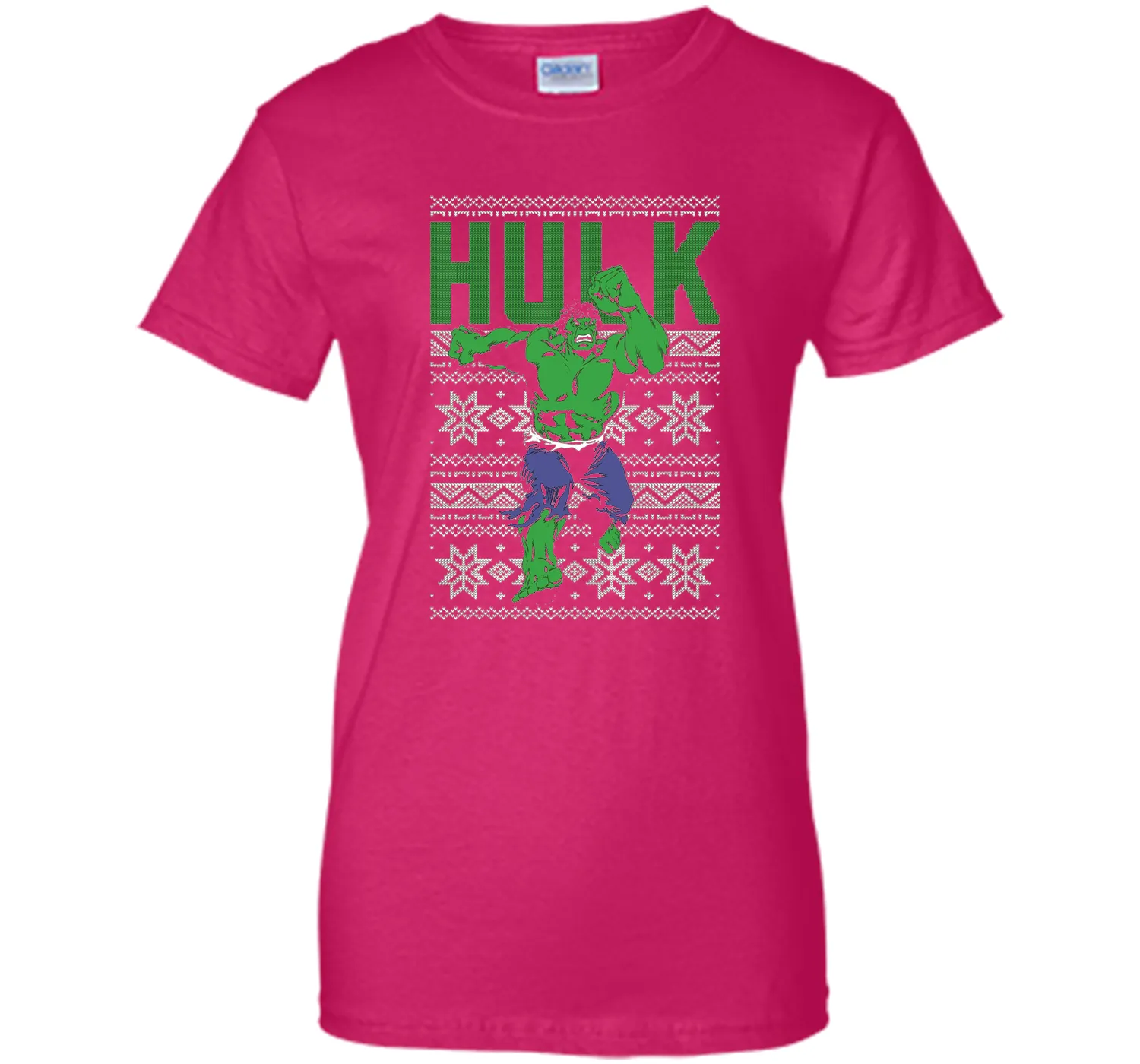 Hulk Ugly Christmas Sweater Graphic T-Shirt