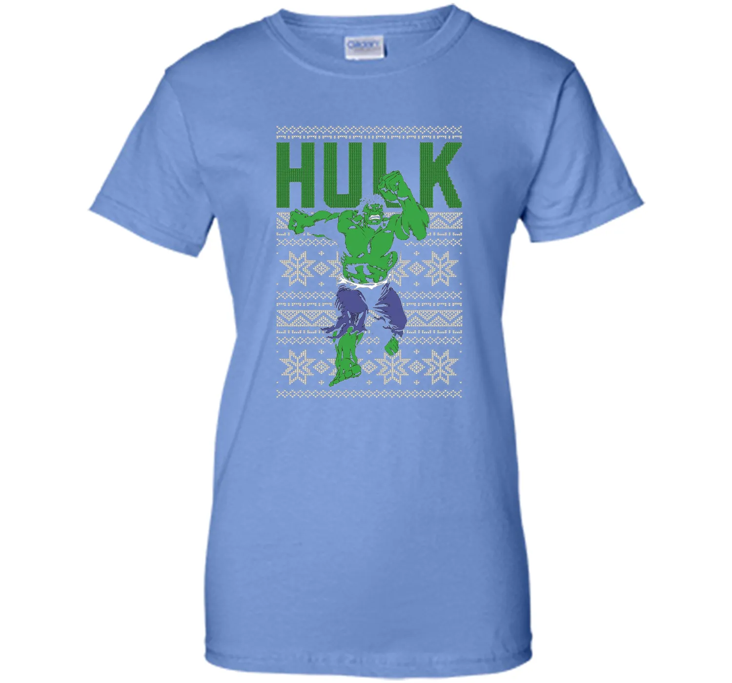 Hulk Ugly Christmas Sweater Graphic T-Shirt