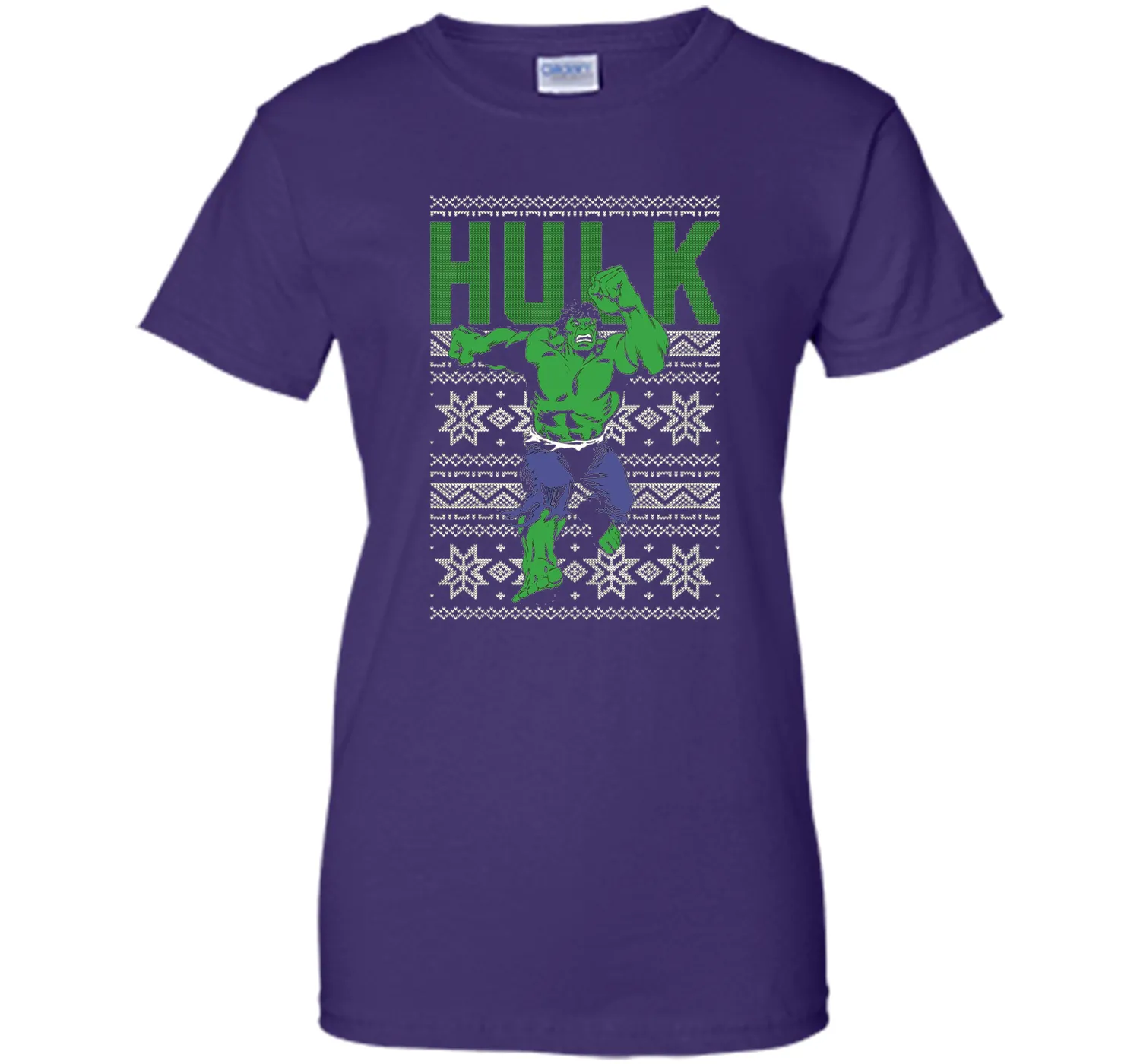 Hulk Ugly Christmas Sweater Graphic T-Shirt