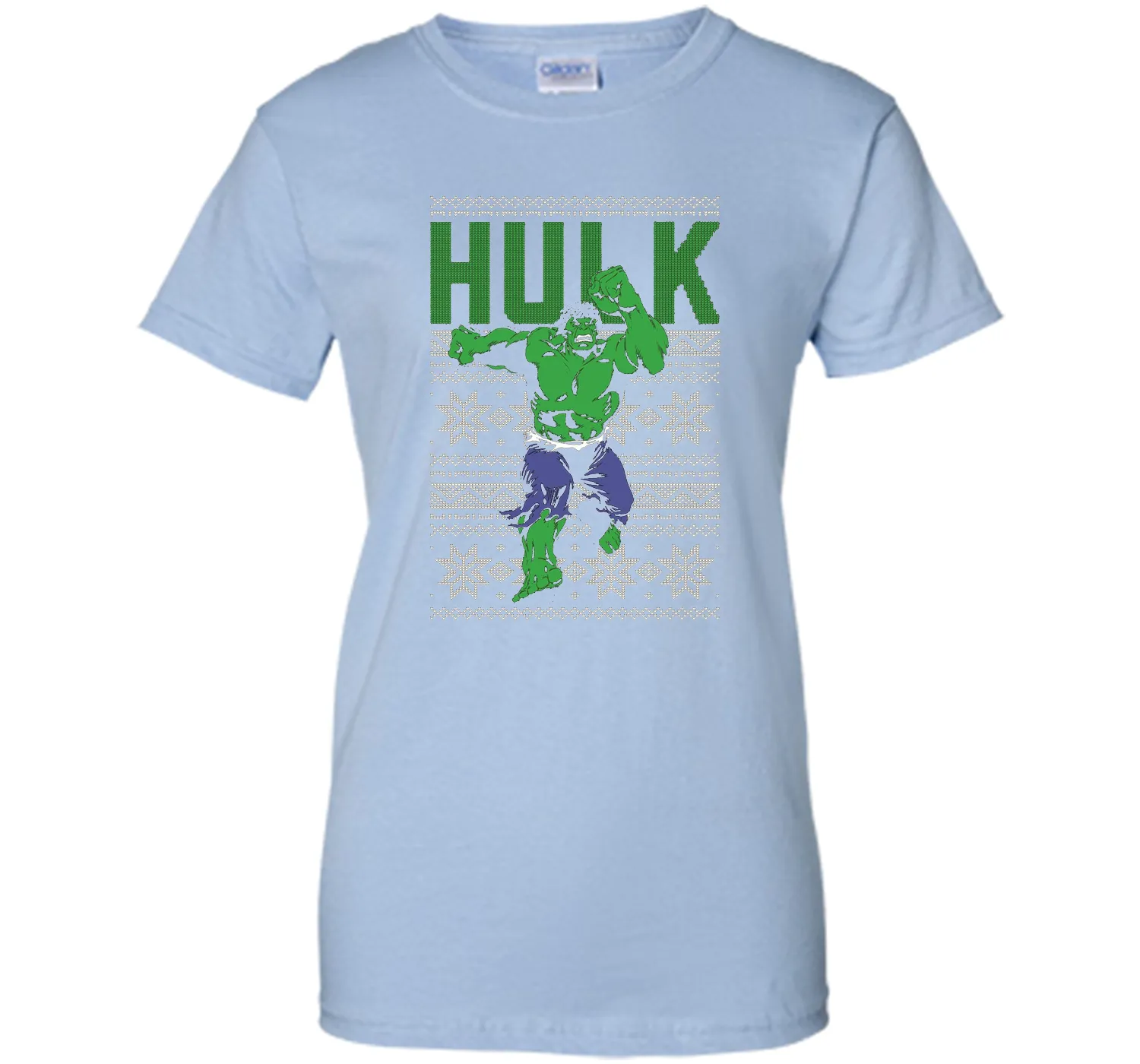 Hulk Ugly Christmas Sweater Graphic T-Shirt