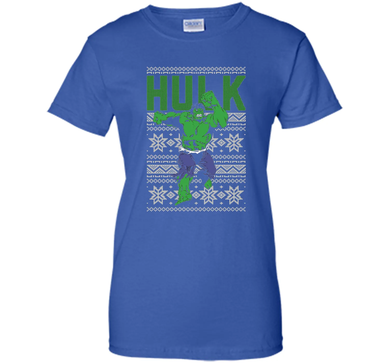 Hulk Ugly Christmas Sweater Graphic T-Shirt