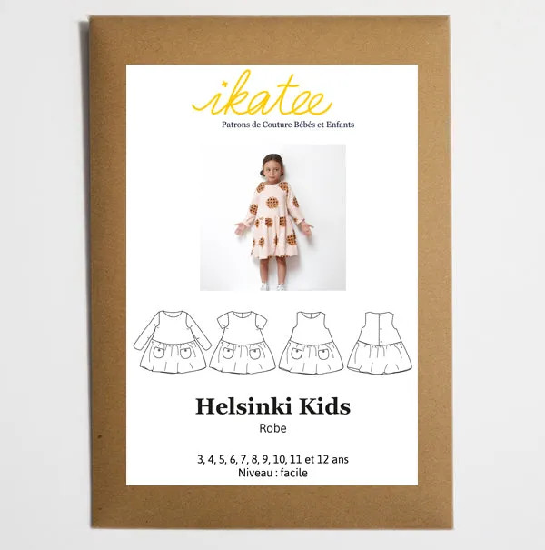 Ikatee Helsinki Kid's Dress Pattern