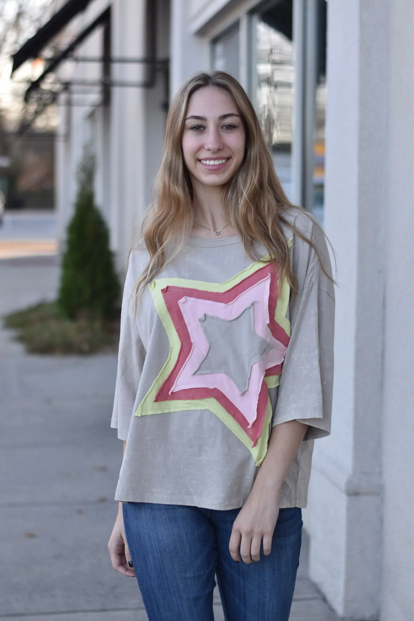 In The Star Mineral Washed Top