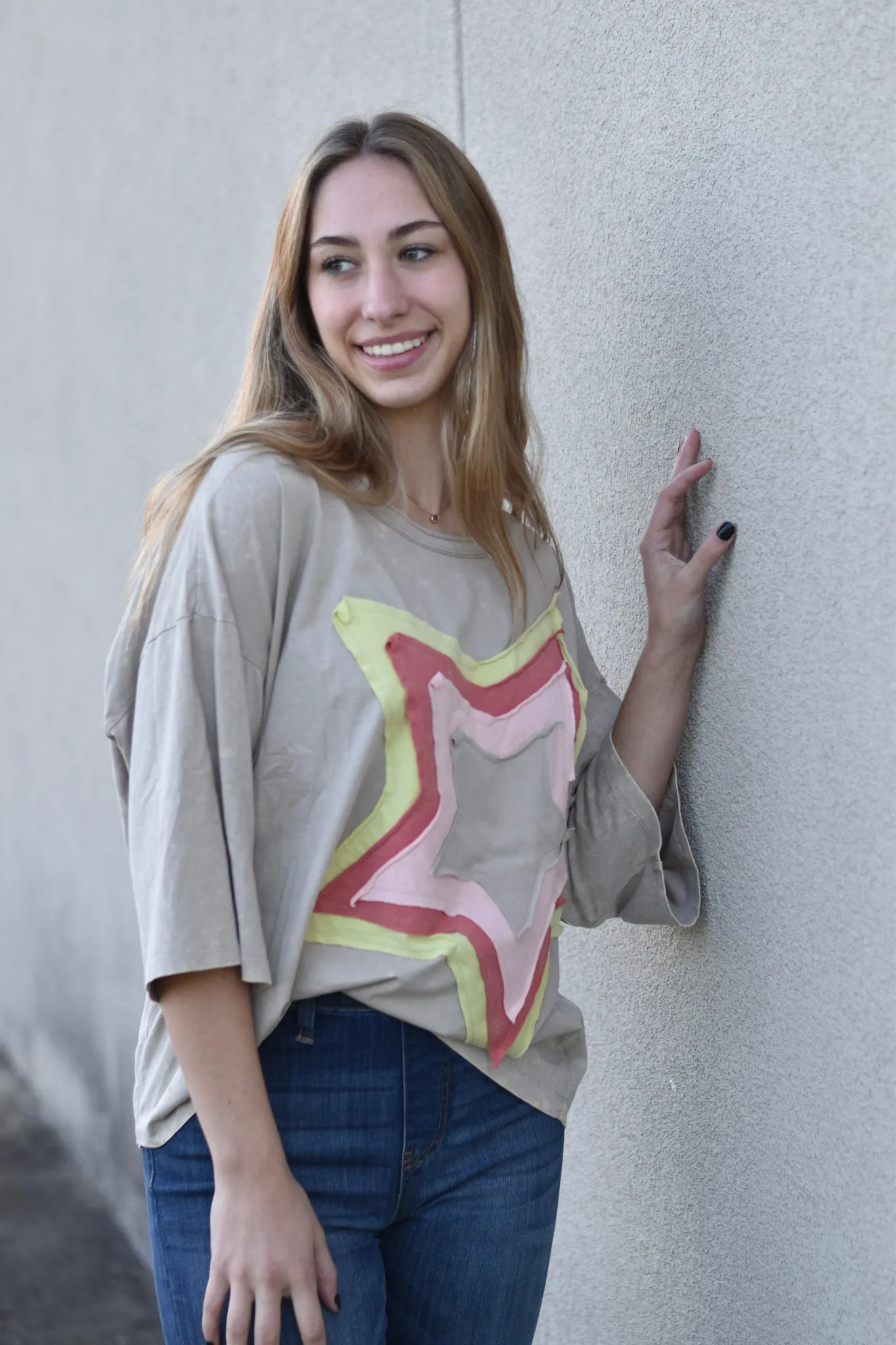 In The Star Mineral Washed Top