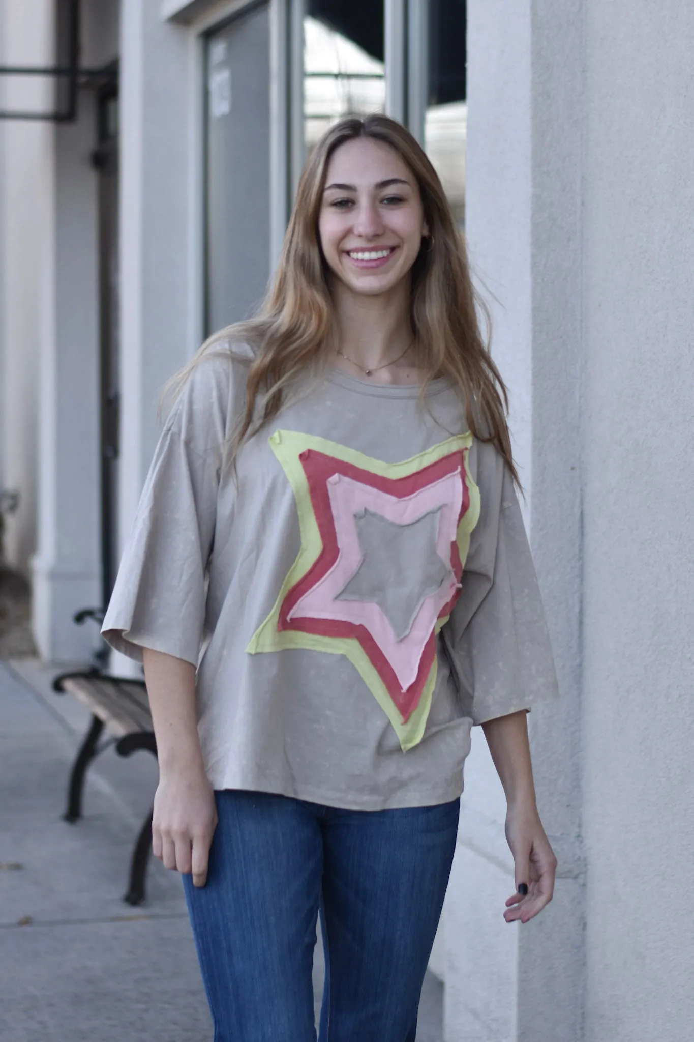 In The Star Mineral Washed Top