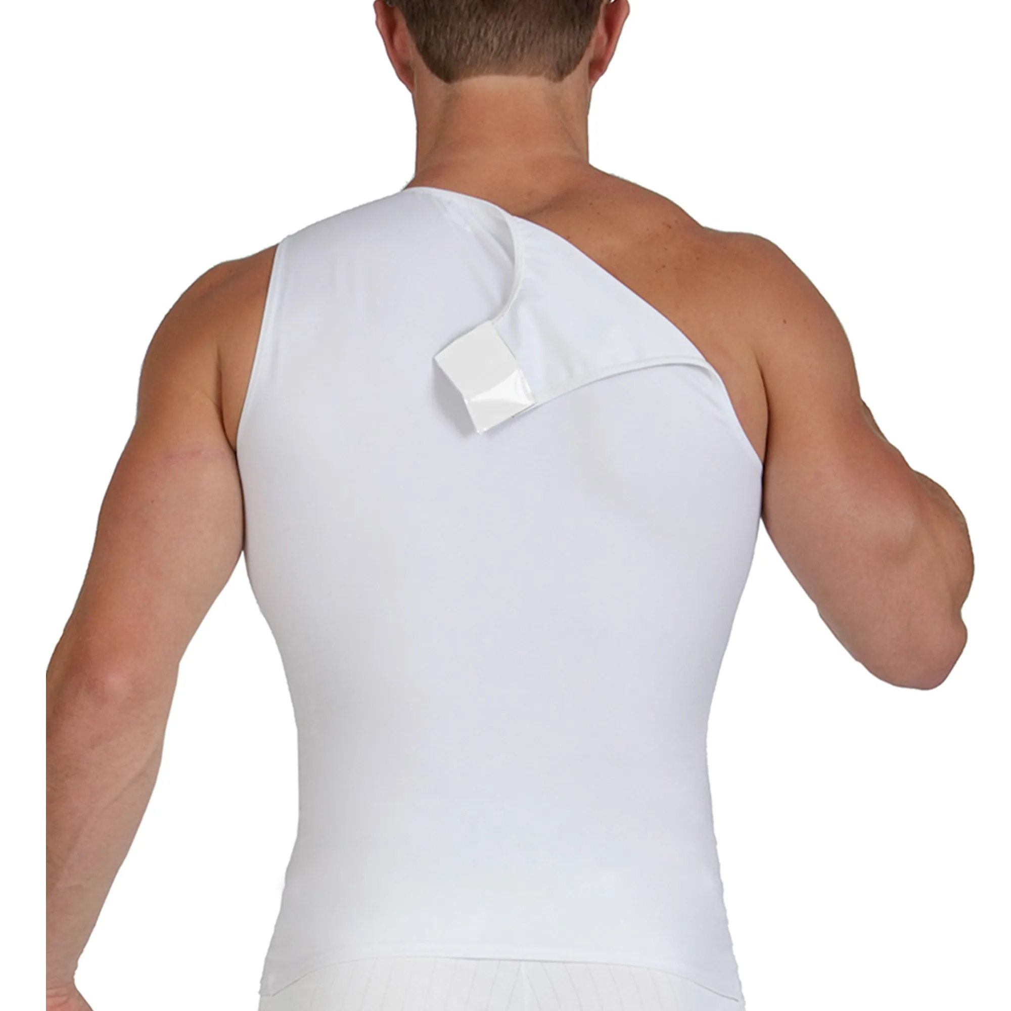 Insta Slim High Compression Muscle Tank Hook and Loop MS00V1 by InstantFigure - InstaSlim - InstantRecoveryMD
