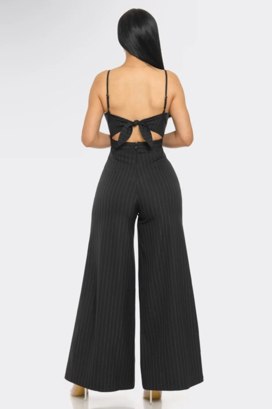 Janette Striped Jumpsuit