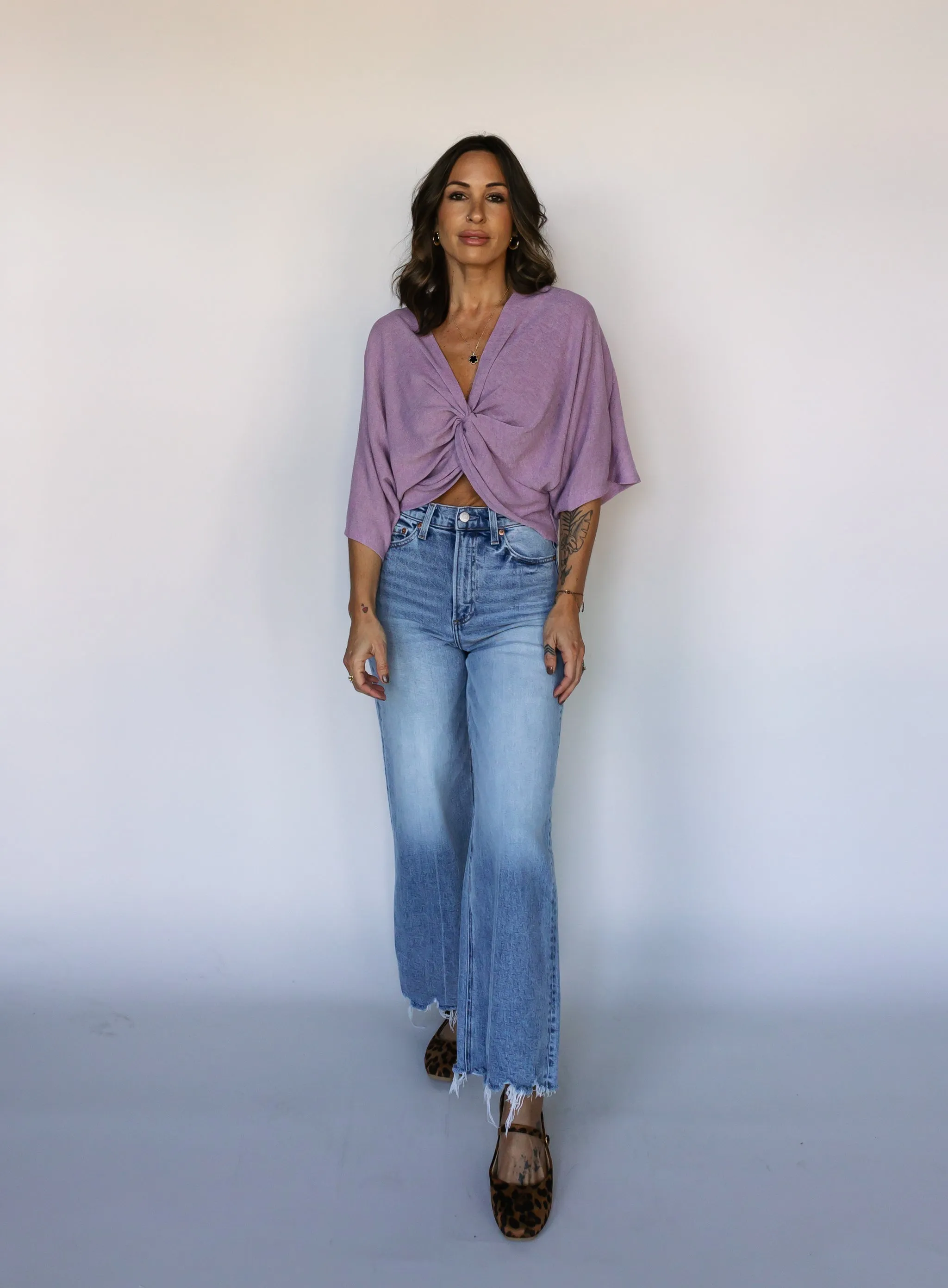 Jessi Twist Front Top