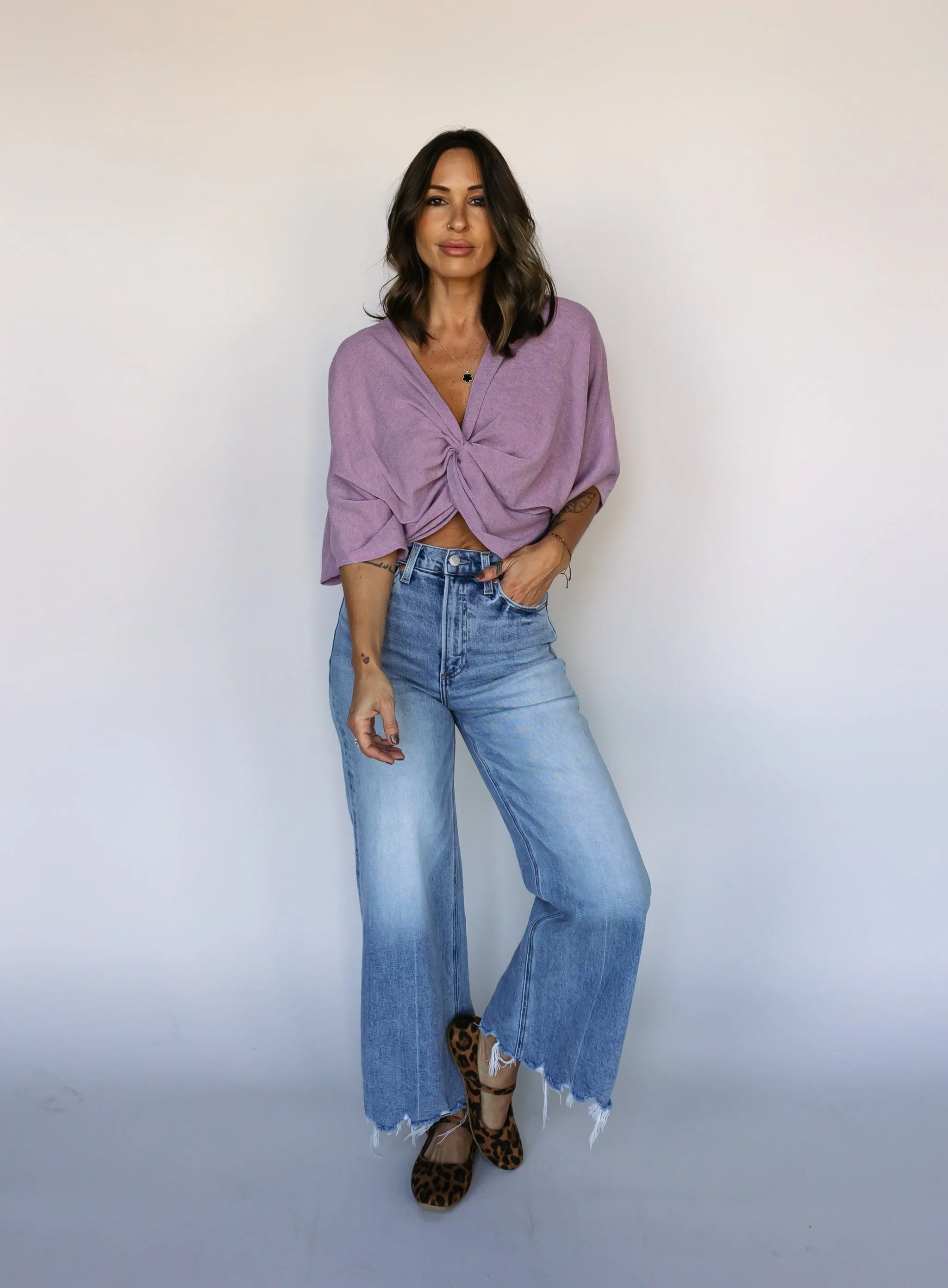 Jessi Twist Front Top