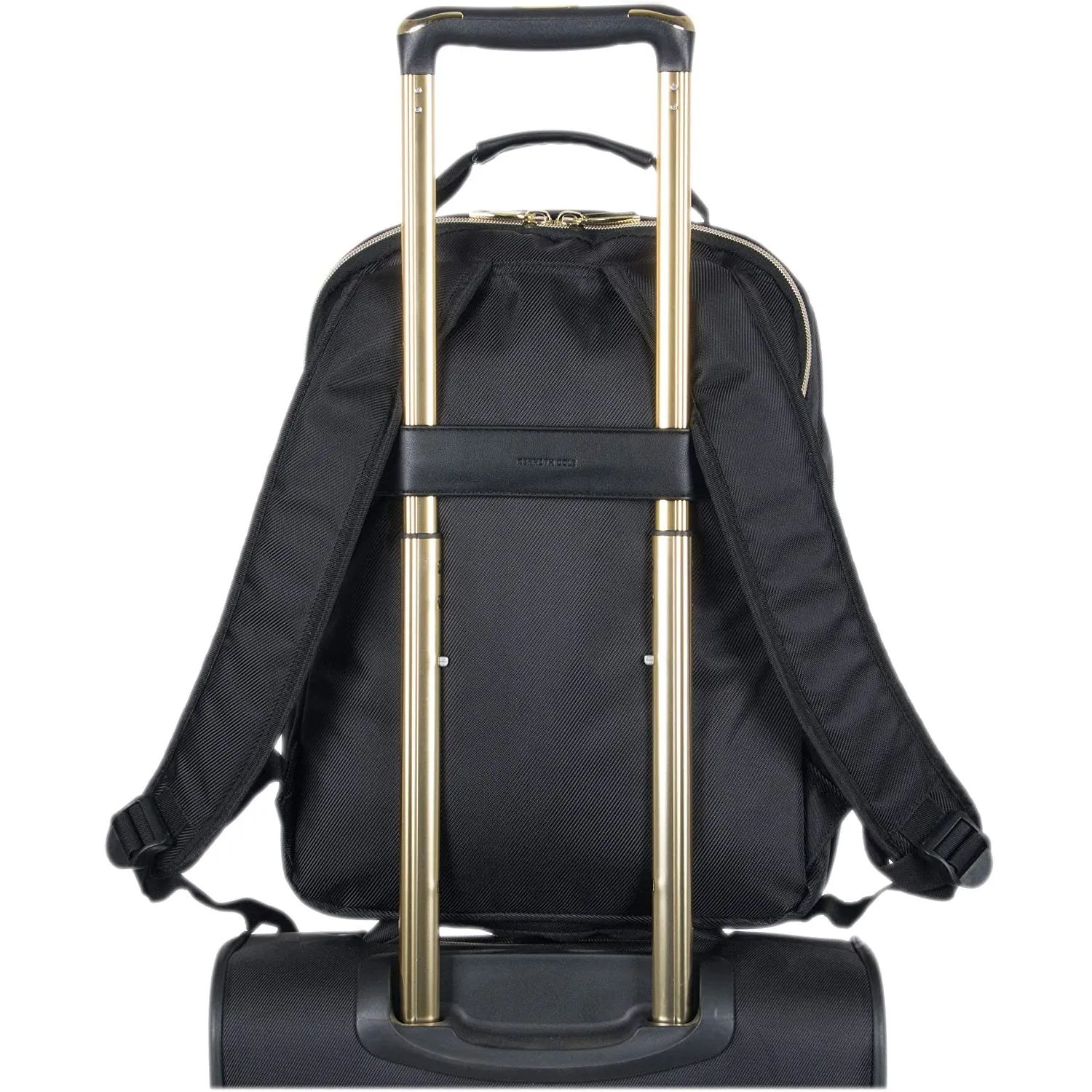 Kenneth Cole Reaction | Quilted 15-Inch Laptop & Tablet Fashion Travel Backpack | Black