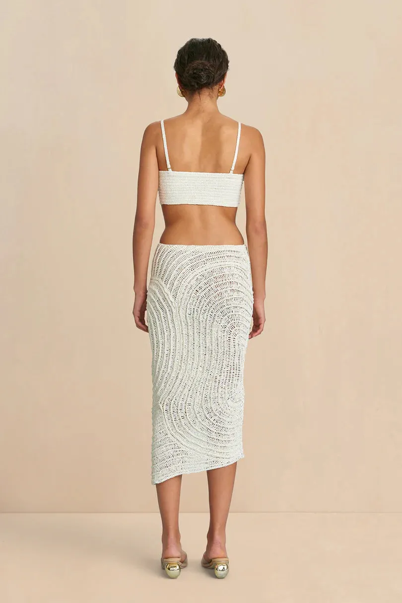 Kira Knit Dress - Off-White