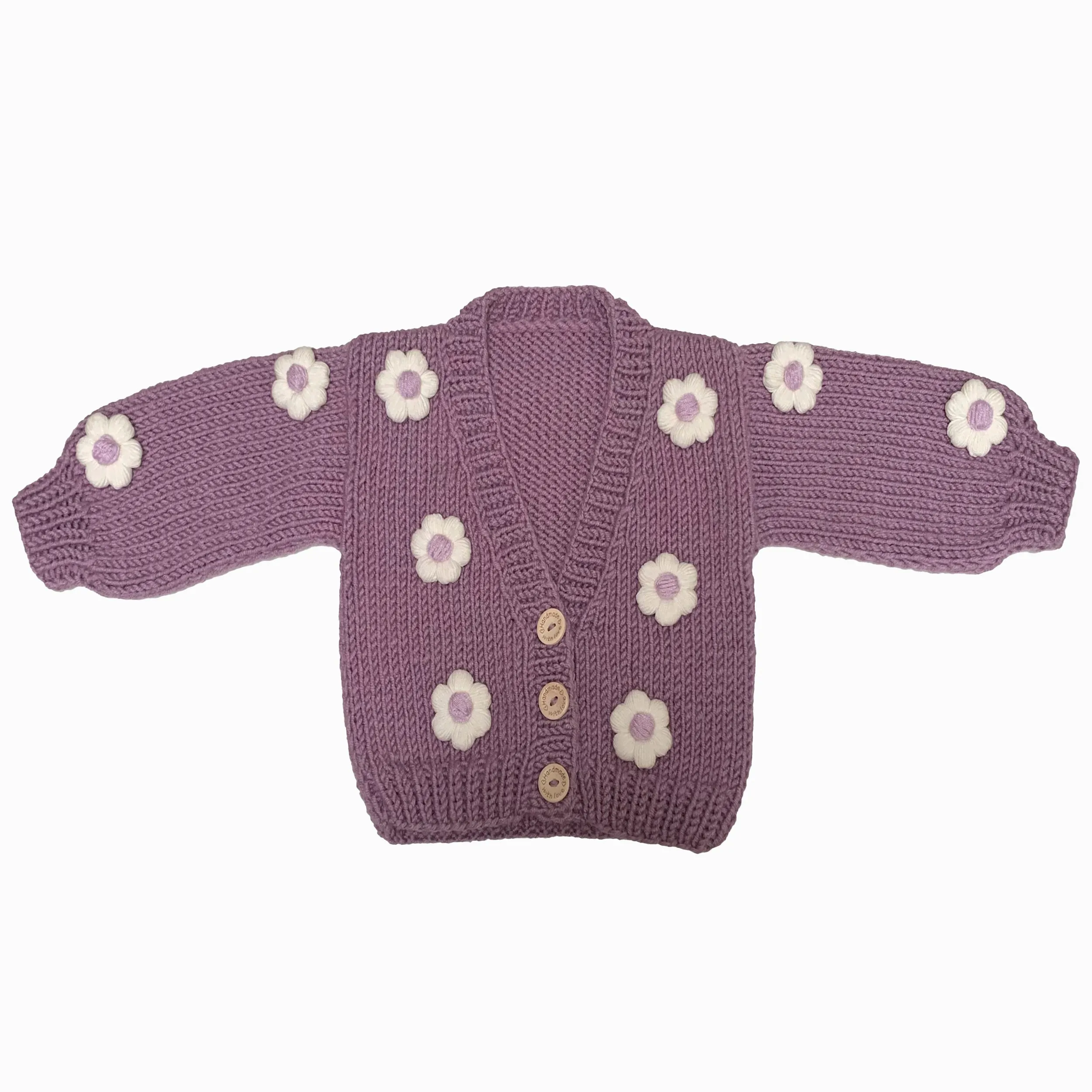 Knit Daisy Cardigan