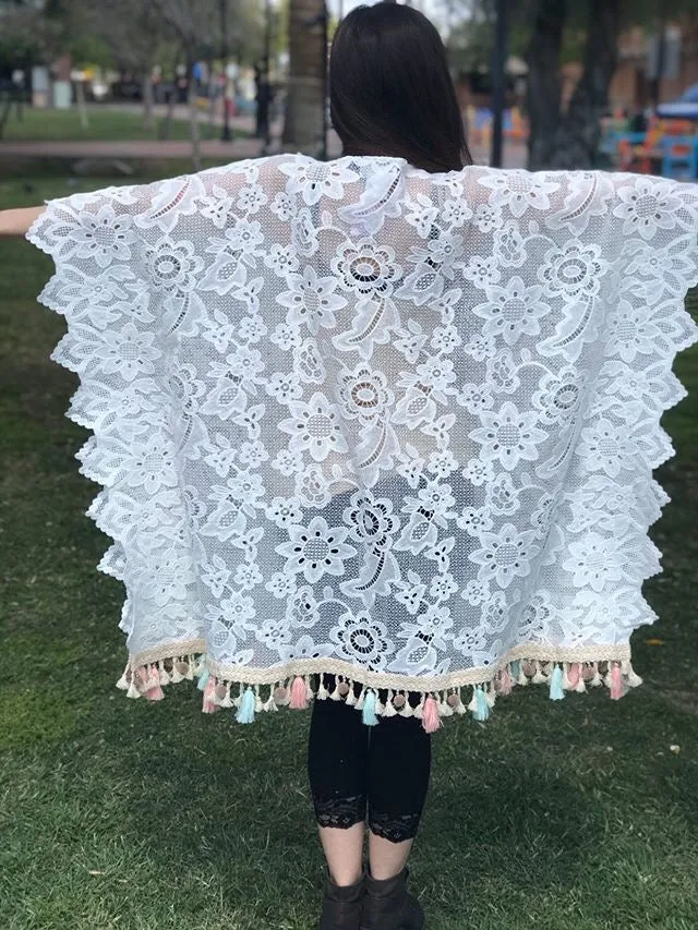 Lace Poncho