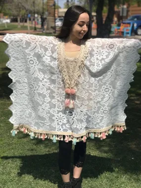 Lace Poncho