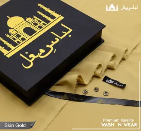 Libas-e-Mughal All Season Egyptian Wash & Wear (Skin Gold)