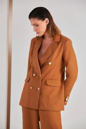 Linen Oversized Blazer