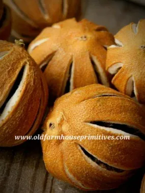 #LV7 Primitive Dried Whole Slit Oranges 🍊  (Bag Of 3)
