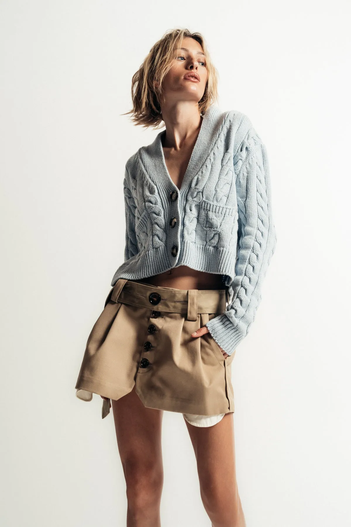 MERYLL ROGGE | SHRUNKEN CARDIGAN
