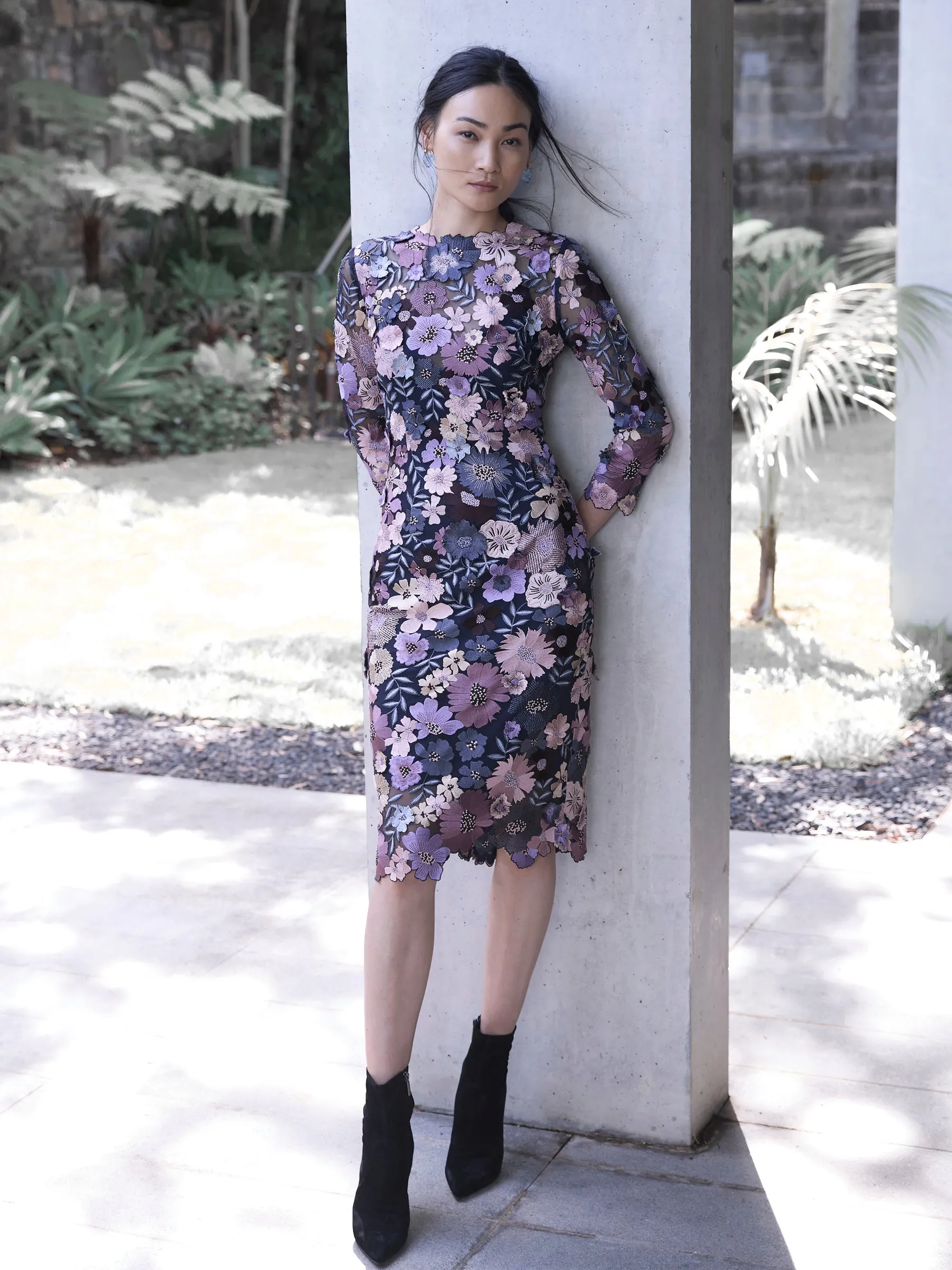 Moss & Autumn Meadow Shift Dress