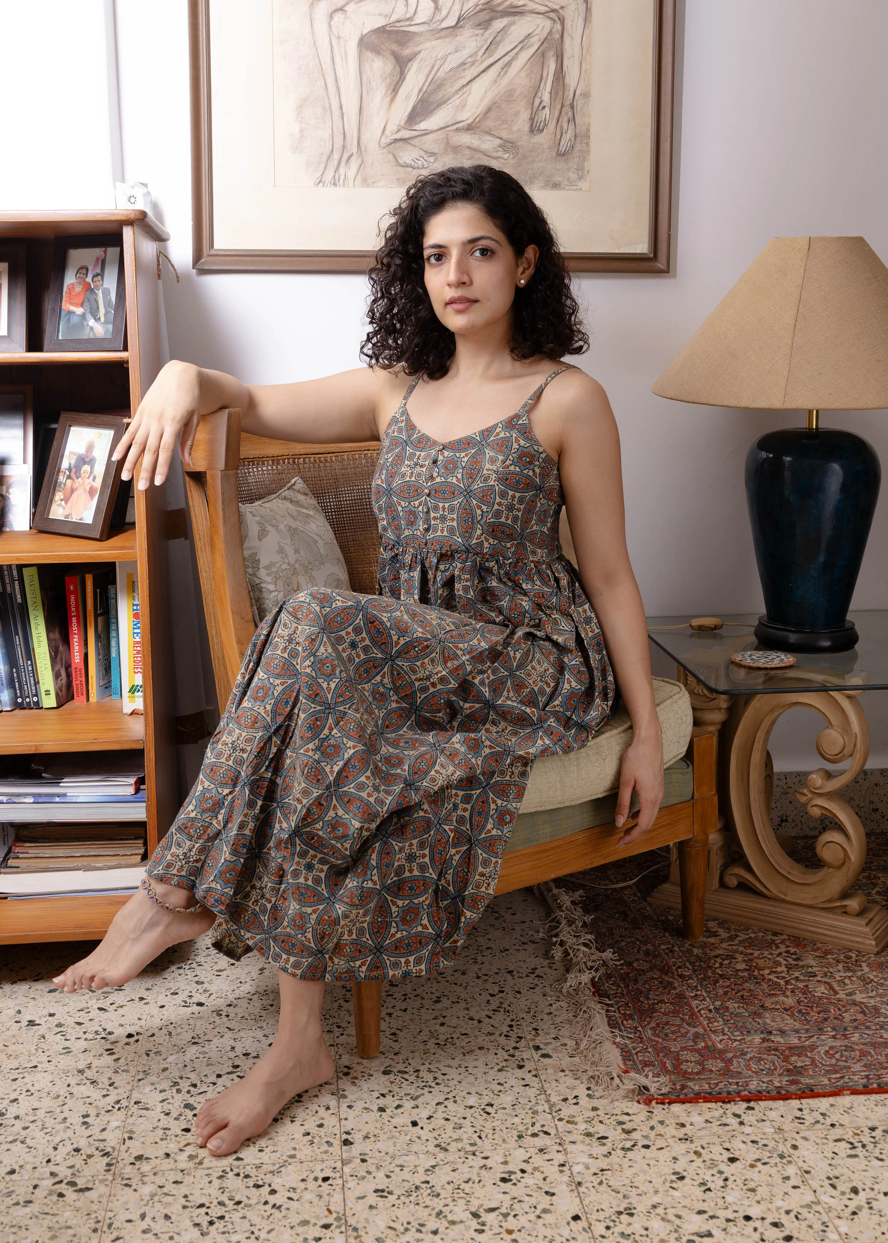 Nazaqat Slip dress