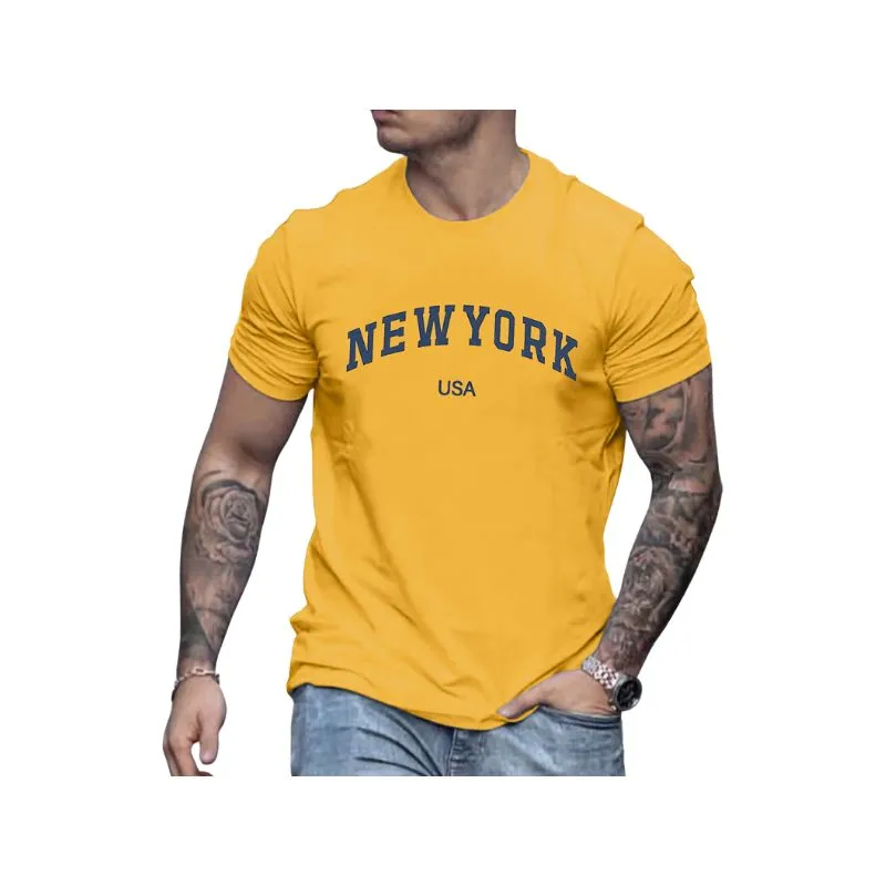 New York Men's Cotton T-Shirt