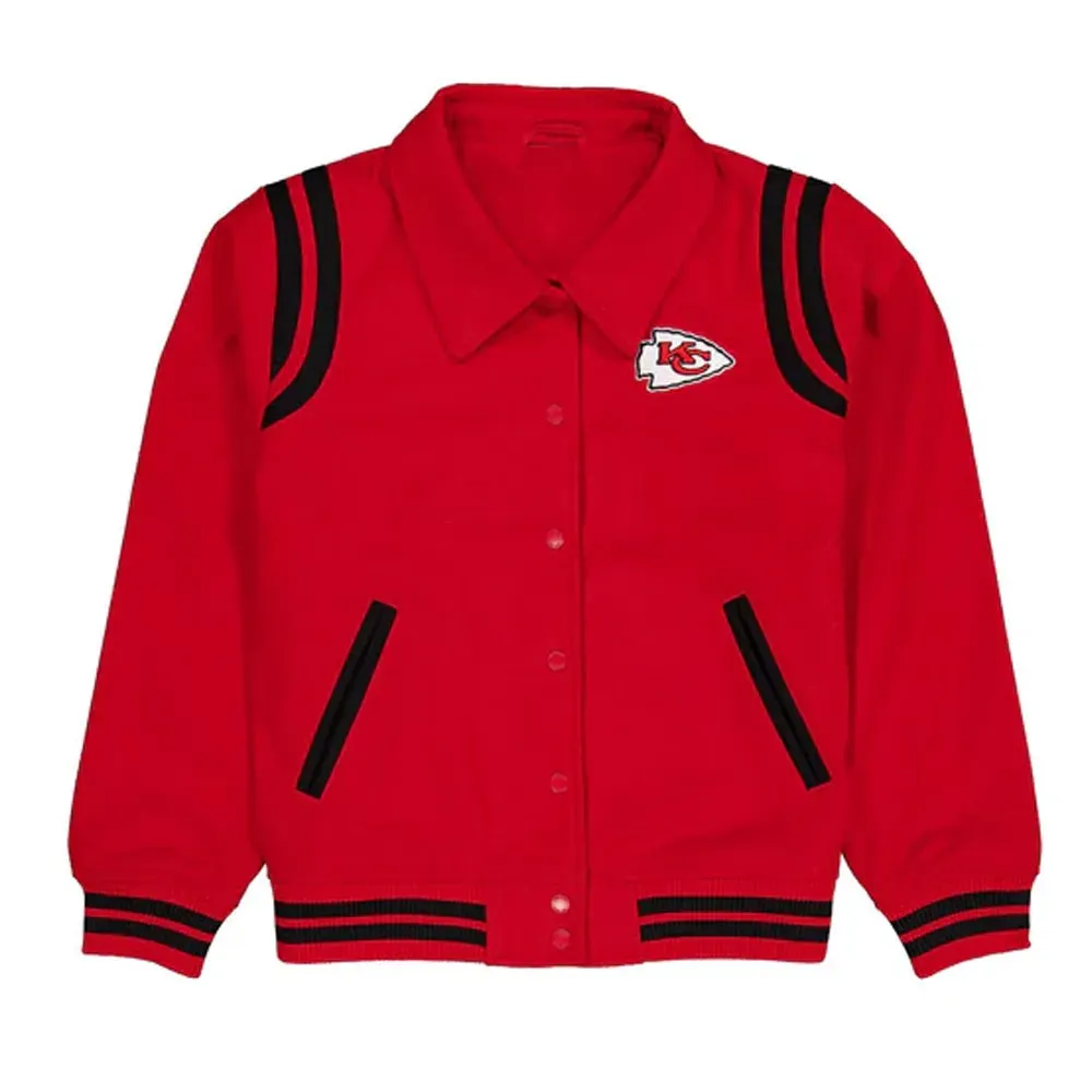 NFL Kansas City Chiefs Varsity Jacket Men and Women