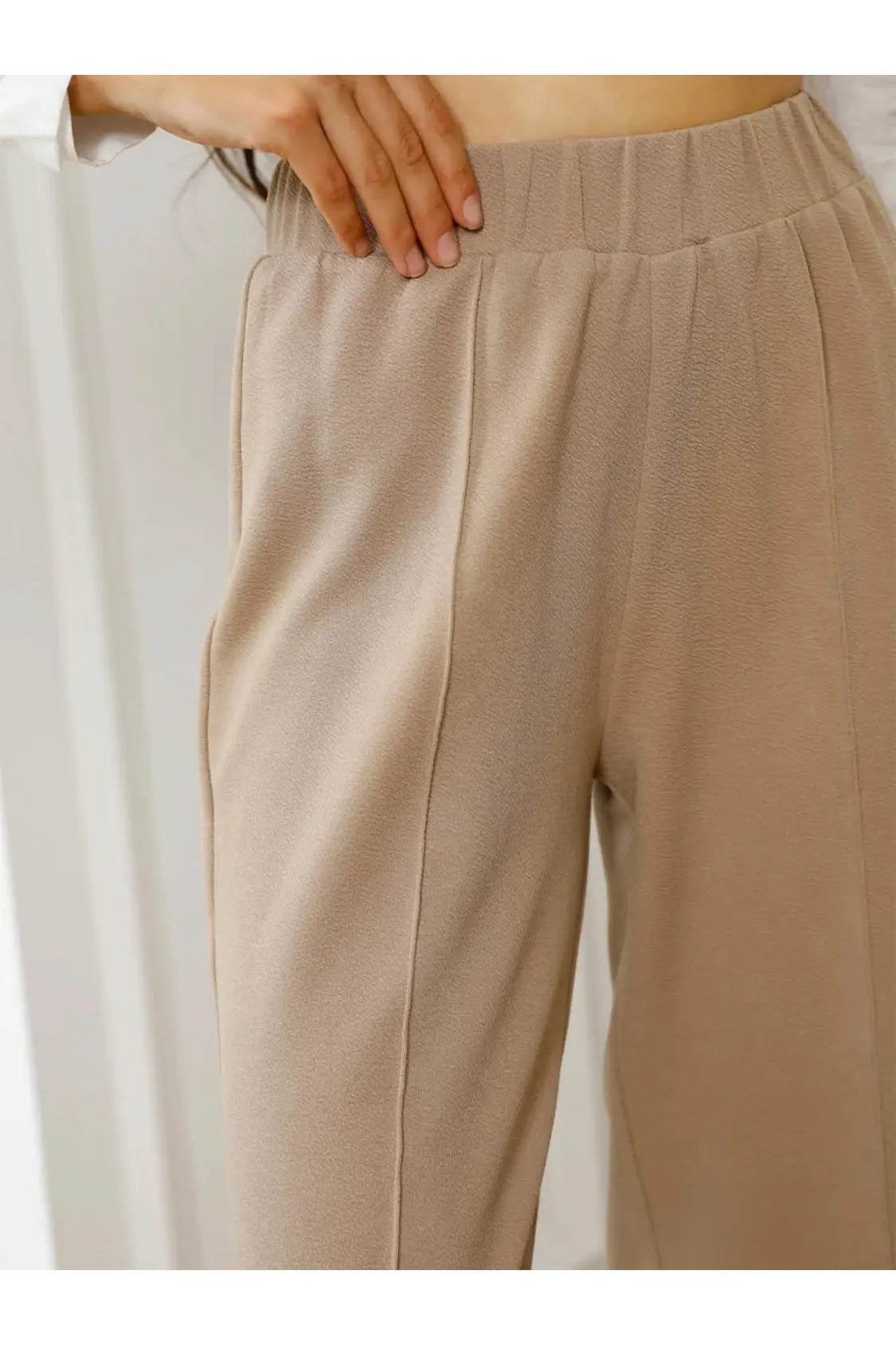 NicholesGifts Women High Waist Straight Pants