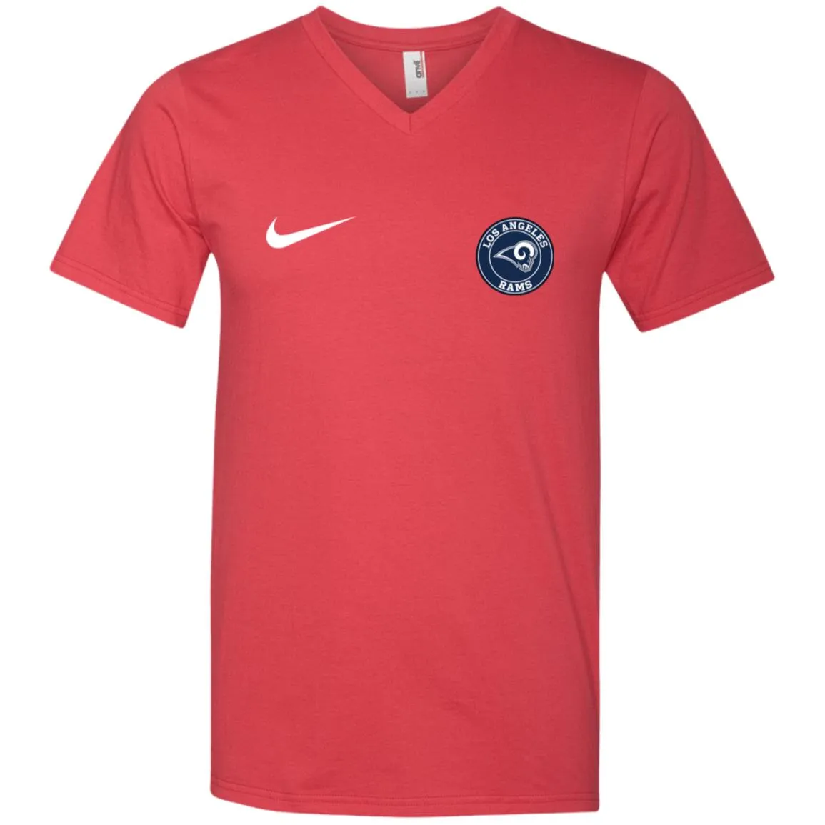 Nike Los Angeles Rams Nfl Football Men V-Neck T-Shirt