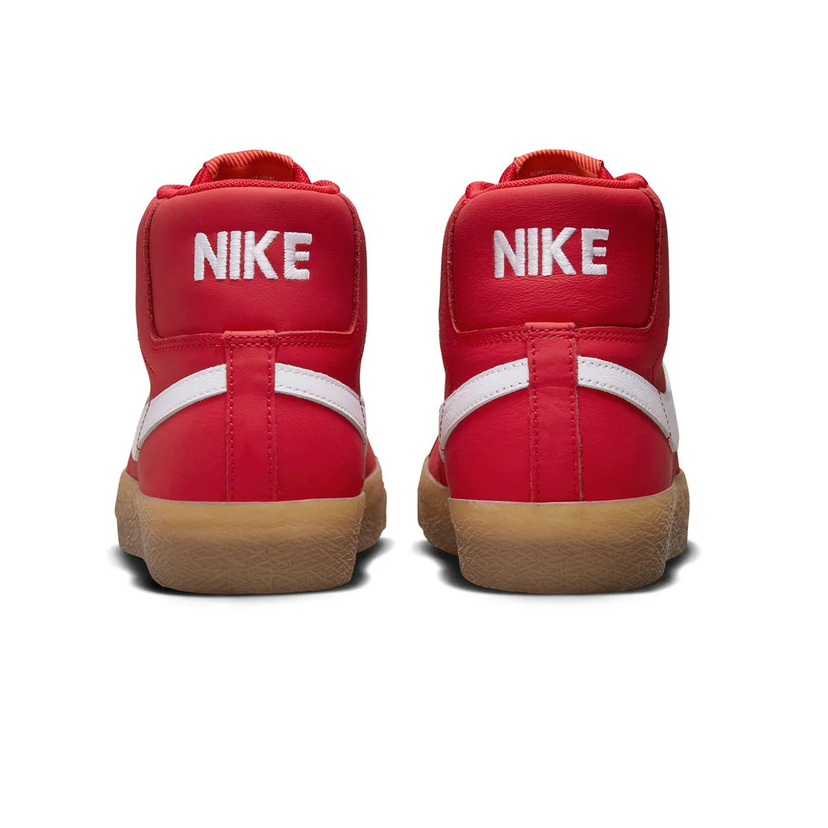 Nike SB Blazer Mid Orange Label - Red Leather/Gum FJ1680-600