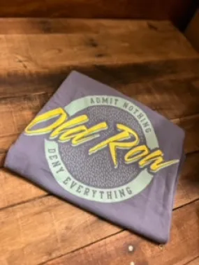 Old Row: Circle Logo Blue Jean