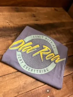 Old Row: Circle Logo Blue Jean
