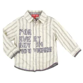 One Up by Eliane et Lena *MVNT* Boys Long Sleeve Summer Shirt