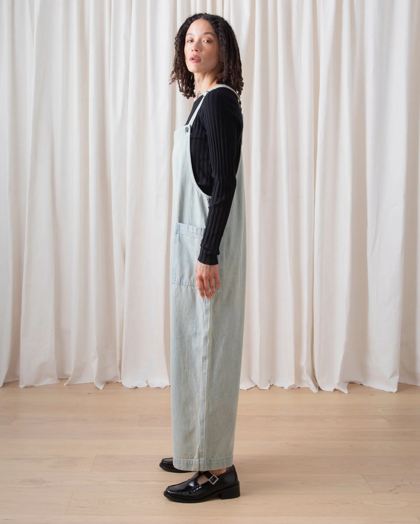 OVERALL JUMPER - LIGHT DENIM