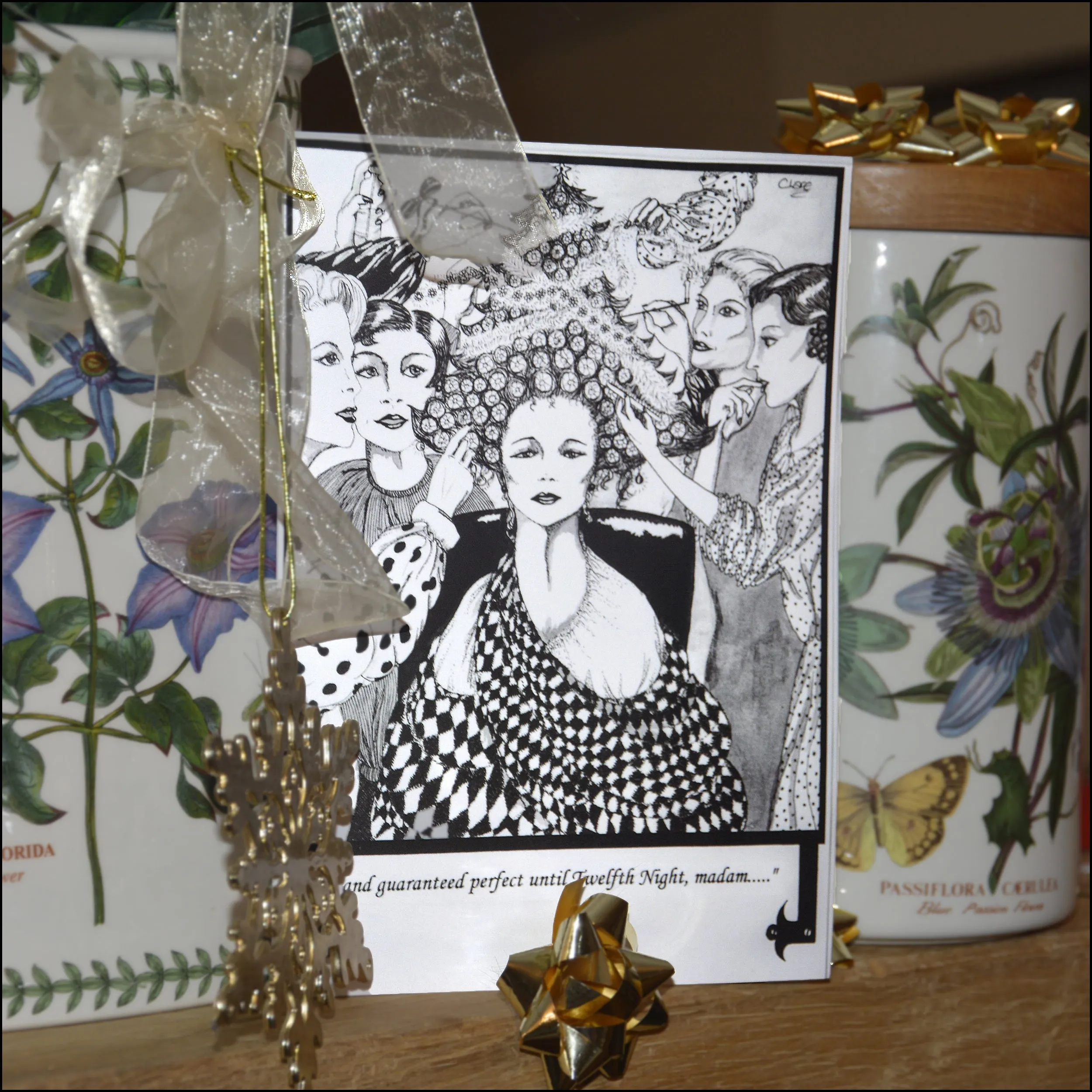 Pack of 4 Mixed Design Christmas Cards